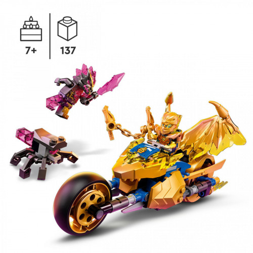 Lego Ninjago 71768 - Moto drago d'oro di Jay