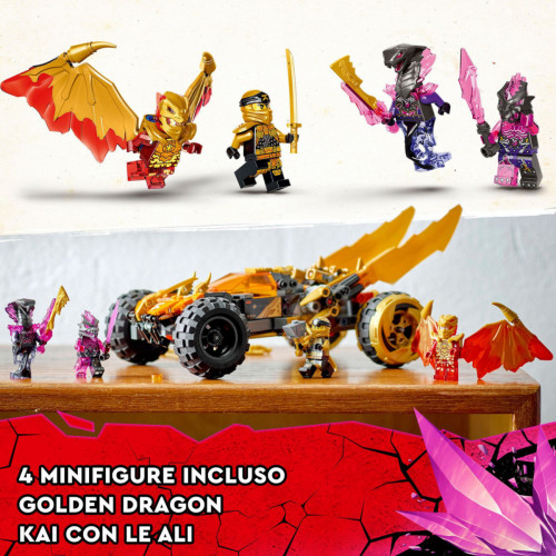 Lego Ninjago 71769 - Fuoristrada drago di Cole
