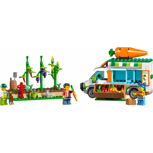 Lego City 60345 - Il furgone del fruttivendolo