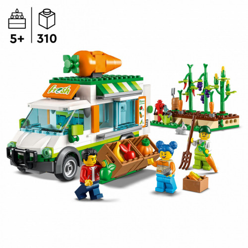 Lego City 60345 - Il furgone del fruttivendolo