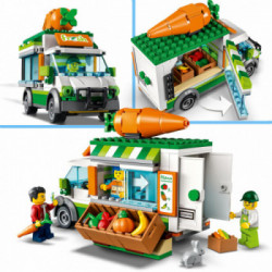 Lego City 60345 - Il furgone del fruttivendolo