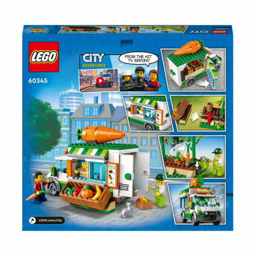 Lego City 60345 - Il furgone del fruttivendolo