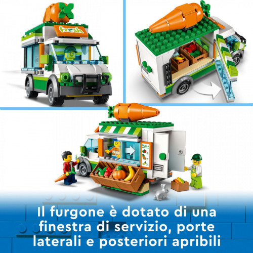 Lego City 60345 - Il furgone del fruttivendolo