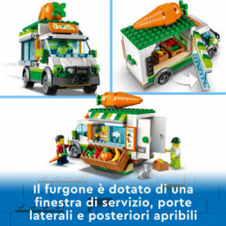 Lego City 60345 - Il furgone del fruttivendolo