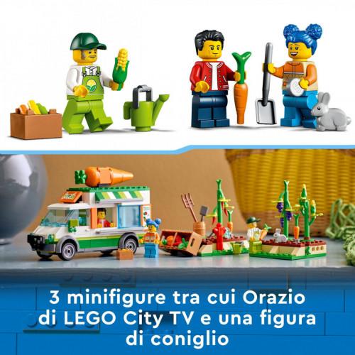 Lego City 60345 - Il furgone del fruttivendolo