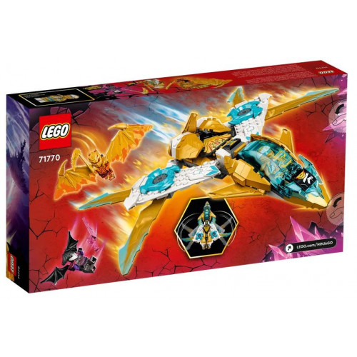 Lego Ninjago 71770 - Il jet dragone d'oro di Zane
