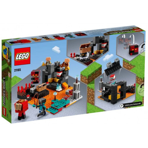 Lego Minecraft 21185 - Il Bastione del Nether