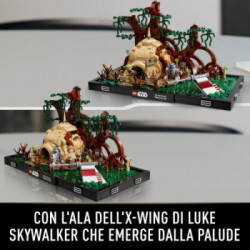 Lego Star Wars 75330 - Diorama addestramento Jedi™ su Dagobah™
