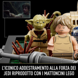 Lego Star Wars 75330 - Diorama addestramento Jedi™ su Dagobah™