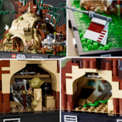 Lego Star Wars 75330 - Diorama addestramento Jedi™ su Dagobah™