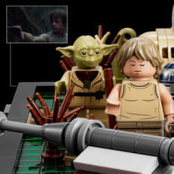 Lego Star Wars 75330 - Diorama addestramento Jedi™ su Dagobah™