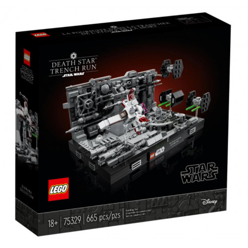 Lego Star Wars 75329 - Diorama Volo sulla...