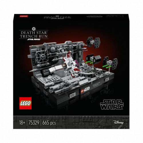 Lego Star Wars 75329 - Diorama Volo sulla...
