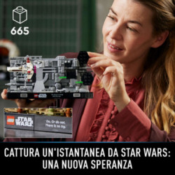 Lego Star Wars 75329 - Diorama Volo sulla Trincea della Morte Nera