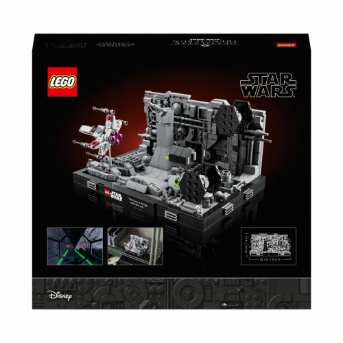 Lego Star Wars 75329 - Diorama Volo sulla...