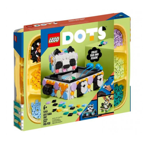 Lego Dots 41959 - Il Simpatico Panda Portaoggetti