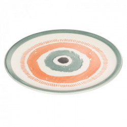 Villa D'Este Home Tivoli 'Occhio Marino Arancio', Set 6 Piatti frutta 21 cm 