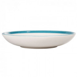 Villa D'Este Home Tivoli 'Occhio Marino Blu', Set 6 Piatti fondi 21 cm 