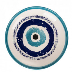 Villa D'Este Home Tivoli 'Occhio Marino Blu', Set 6 Piatti fondi 21 cm 