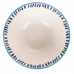 Villa D'Este Home Tivoli 'Occhio Marino Blu', Set 6 Ciotole Ø 14,5 cm