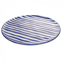 Villa D'Este Home Tivoli 'Kos', Set 4 Piatti tondi 32 cm in dolomite