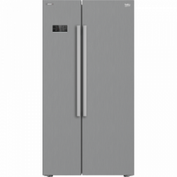 Beko GN163130PTN - Frigorifero Side by Side, Total NoFrost, 580 Litri, Classe F, 179 x 91 x 70.5 cm