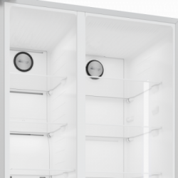 Beko GN163130PTN - Frigorifero Side by Side, Total NoFrost, 580 Litri, Classe F, 179 x 91 x 70.5 cm