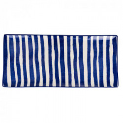 Villa D'Este Home Tivoli 'Kos', Set 2 Piatti rettangolari 36 cm in dolomite 