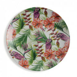 Villa D'Este HomeTivoli 'Parrot Jungle', Set 6 Piatti Frutta Ø 19,5 cm