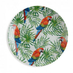Villa D'Este HomeTivoli 'Parrot Jungle', Set 6 Piatti Frutta Ø 19,5 cm