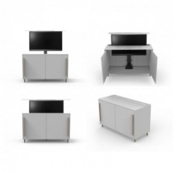 Multibrackets 5969 Supporto TV a parete 165,1 cm (65") Nero