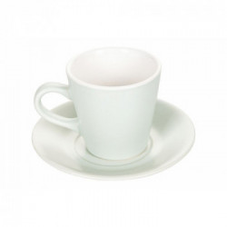 Villa D'Este Home Tivoli' Shades of Ocean', Set 6 tazzine caffè con stand