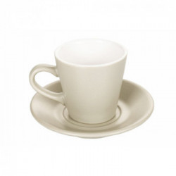 Villa D'Este Home Tivoli' Shades of Stones', Set 6 tazzine caffè con stand