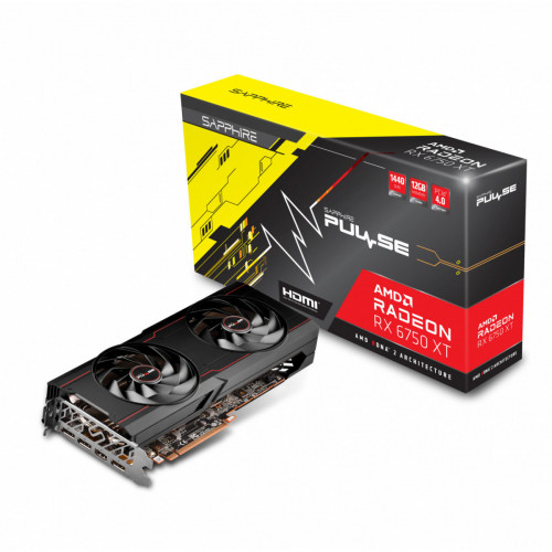 Sapphire PULSE AMD Radeon RX 6750 XT 12 GB GDDR6