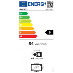 Sony KD-43X81K - Smart TV 43 pollici LED 4K UHD, HDR, Android TV, Modello 2022