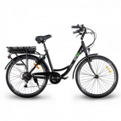 EMG Jammy E-Bike, 36V, 250W, 25 Km/h, 26", Freno V-Brake, Shimano 6 Rapporti, Peso Max 120 Kg