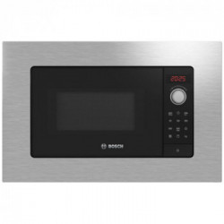 Bosch BEL623MS3 - Forno a Microonde da Incasso con Grill, Serie 2, 20 Litri, 800 W, Inox
