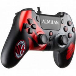 Qubick ACP40166 periferica di gioco Nero, Rosso Gamepad Analogico/Digitale PlayStation 4