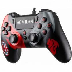 Qubick ACP40166 periferica di gioco Nero, Rosso Gamepad Analogico/Digitale PlayStation 4