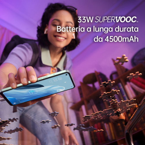 OPPO Reno RENO8 Lite Smartphone, AI Tripla...