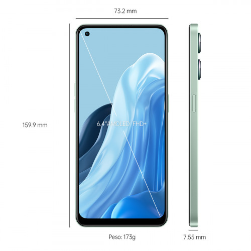 OPPO Reno RENO8 Lite Smartphone, AI Tripla...