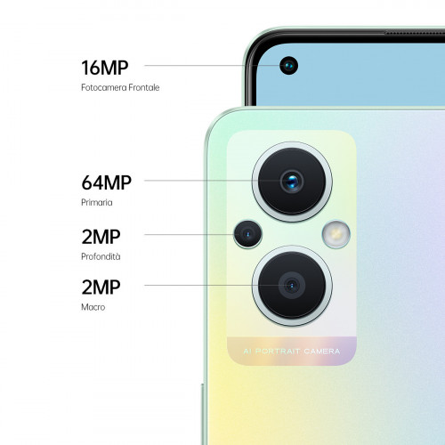 OPPO Reno RENO8 Lite Smartphone, AI Tripla...