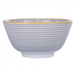 Villa D'Este Home Tivoli 'Grey Confusion', Set 6 Ciotole Ø 12 cm