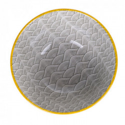 Villa D'Este Home Tivoli 'Grey Confusion', Set 6 Ciotole Ø 12 cm