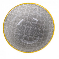 Villa D'Este Home Tivoli 'Grey Confusion', Set 6 Ciotole Ø 12 cm