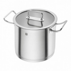 Zwilling 65124-240, 'PRO', Pentola alta con coperchio Ø 24 cm 