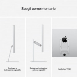 Apple Studio Display - Adattatore VESA, Supporto escluso - vetro standard