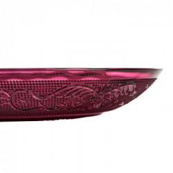 Villa D'Este Home Tivoli 'Shades of Provence', Set 6 Piatti Fondi Ø 21,5 cm Rosso Scuro