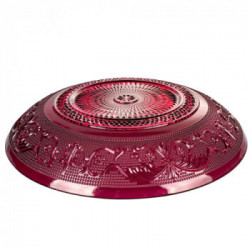 Villa D'Este Home Tivoli 'Shades of Provence', Set 6 Piatti Fondi Ø 21,5 cm Rosso Scuro