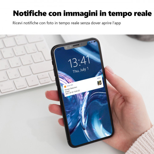 Imou Knight - Telecamera 4K (8MP) Wi-Fi 6 da...